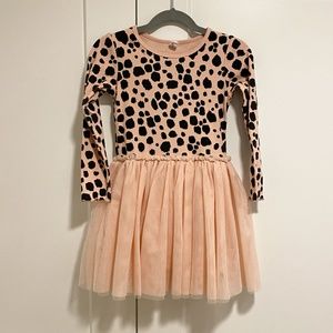 Huxbaby Leopard Tulle Dress